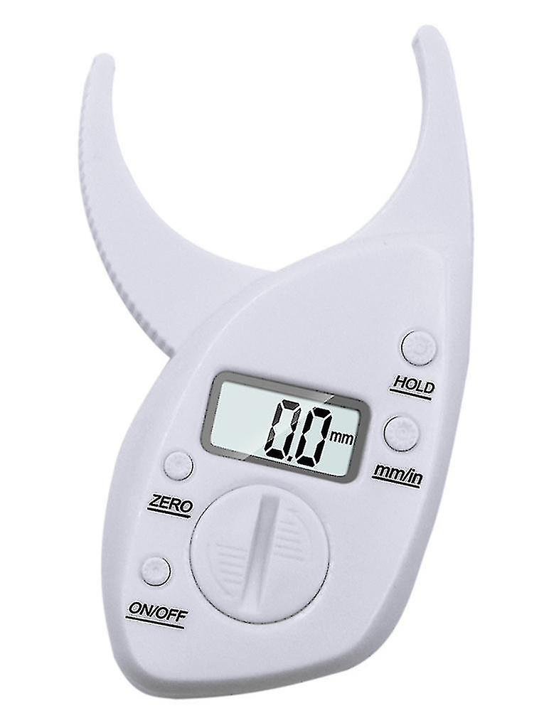 Fettmessgerät mit LCD-Display, Fettklemmeweiß