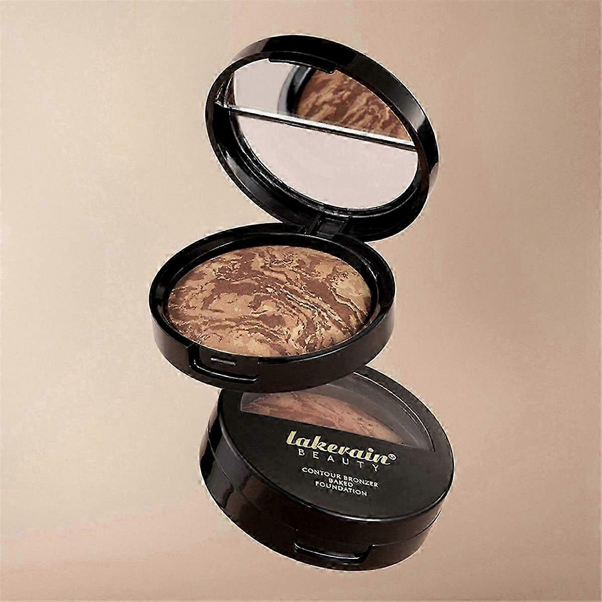 Oil Control Baked Matte Foundation, Natural Color Correcting & Balancing Makeup, Medium Shade 2