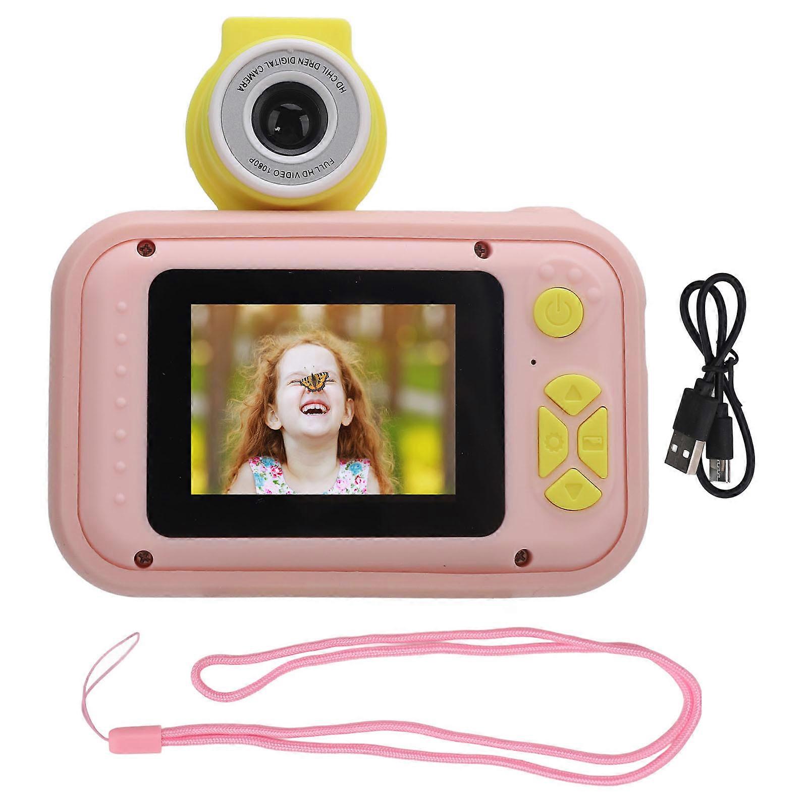 Kids Selfie Camera - 40MP HD, IPS Screen, Fun Frames, Durable, Long Battery Life