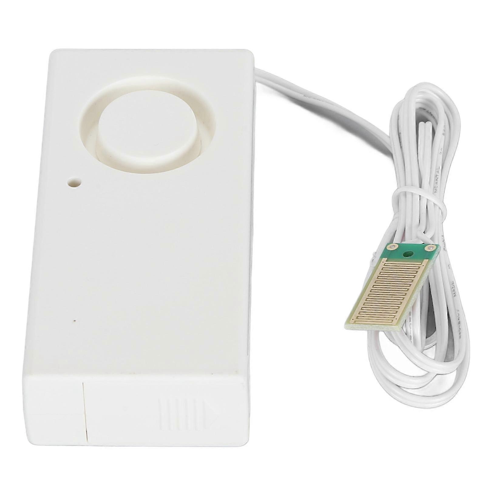 Water Leak Alarm Detector 120dB Loud Home Sink Fish Tank Pump Overflow Leakage Sensor