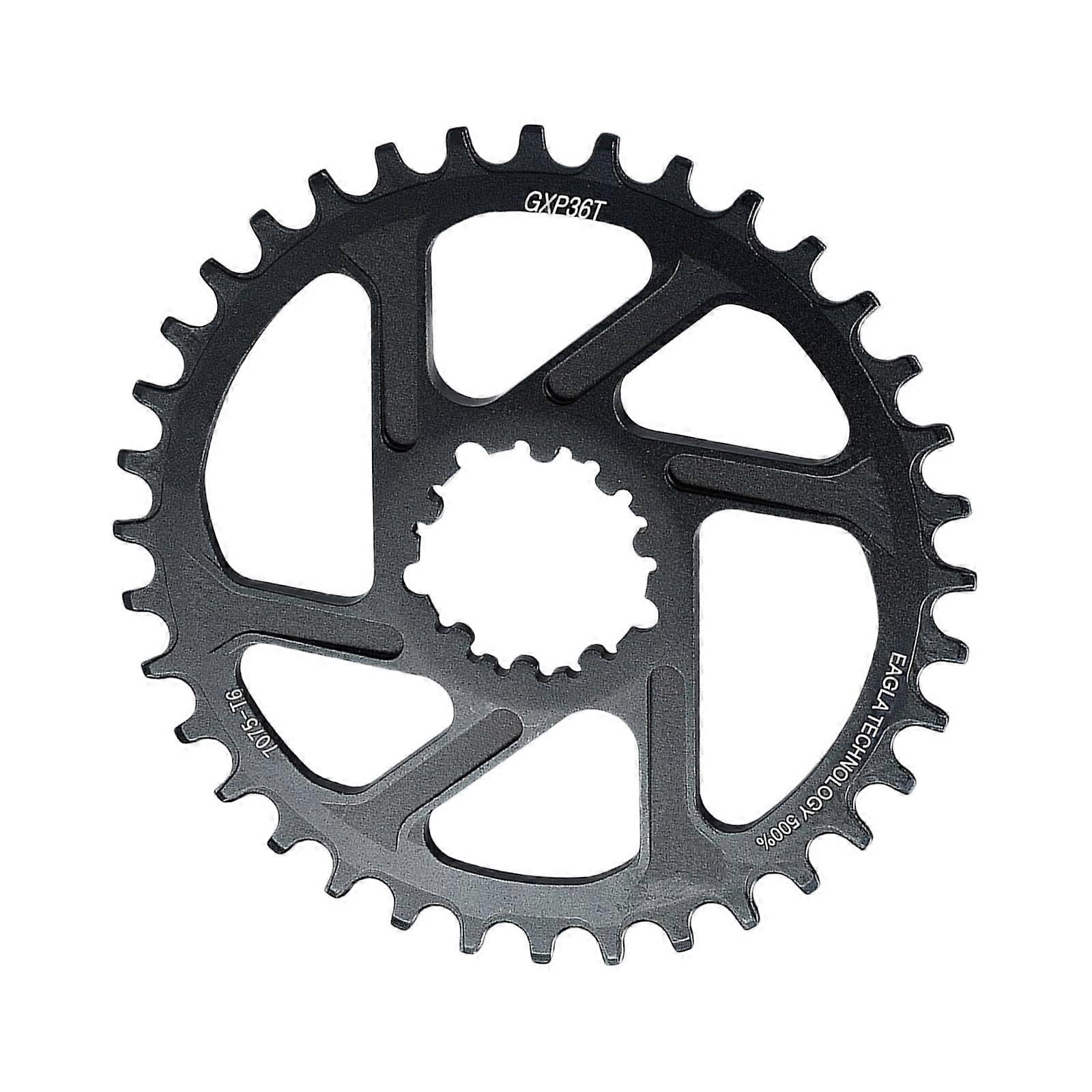 Mountainbike Chainring Aluminum Alloy, 32/34/36/38T 3mm Thickness, 36 Teeth Compatible with MTB Cranksets