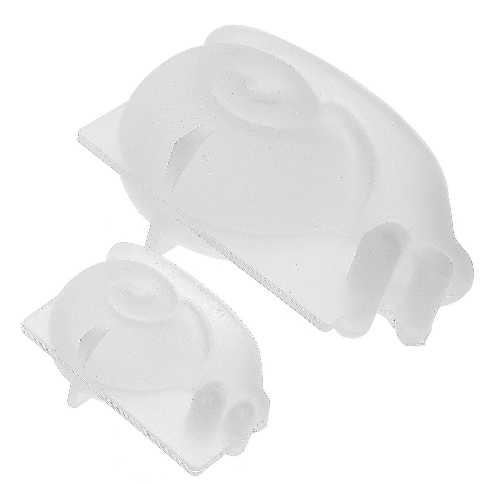 Silicone Snail Molds   2pcs Flexible & Reusable Animal Molds for Epoxy, DIY Crafts, and Home Decor Projects
