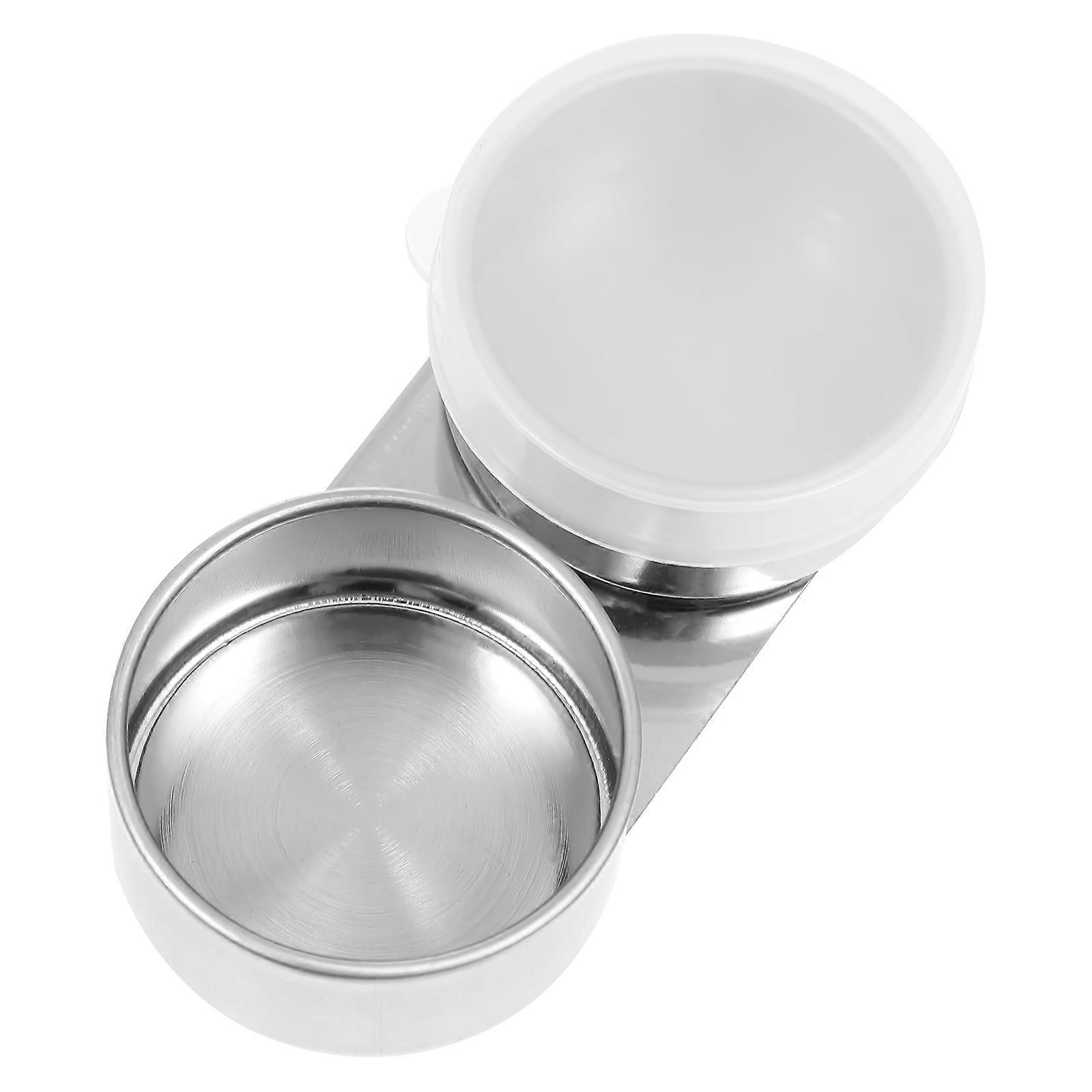 Stainless Steel Brush Cleaner Pot with Lid for Oil Painting & Calligraphy – Reusable Paint Washing Cup for Artists, Art Classes & Home Use