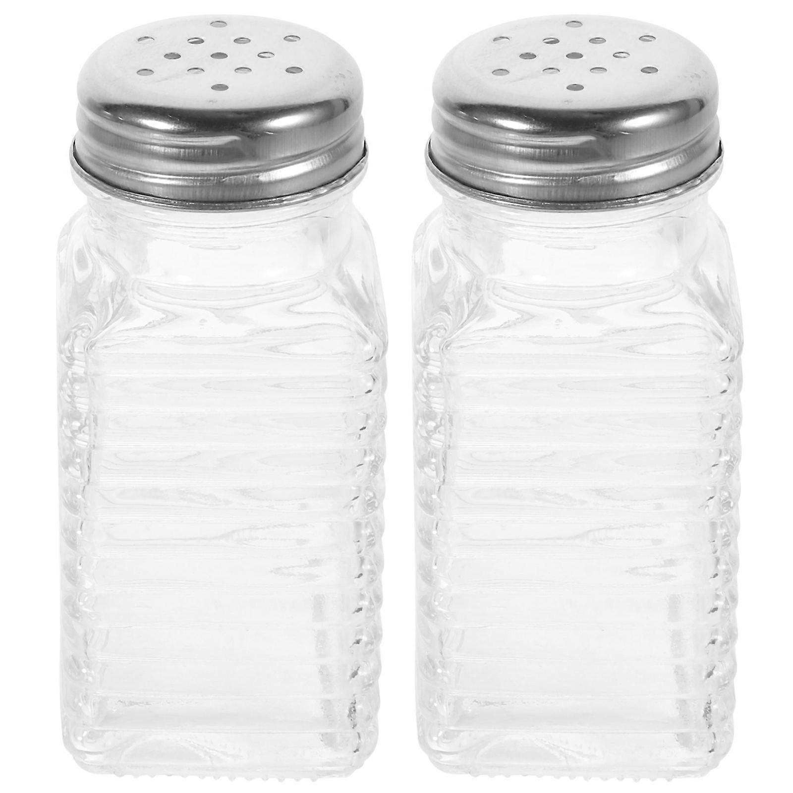Practical Salt Shaker, Small Glass Dispenser for Kitchen Convenience