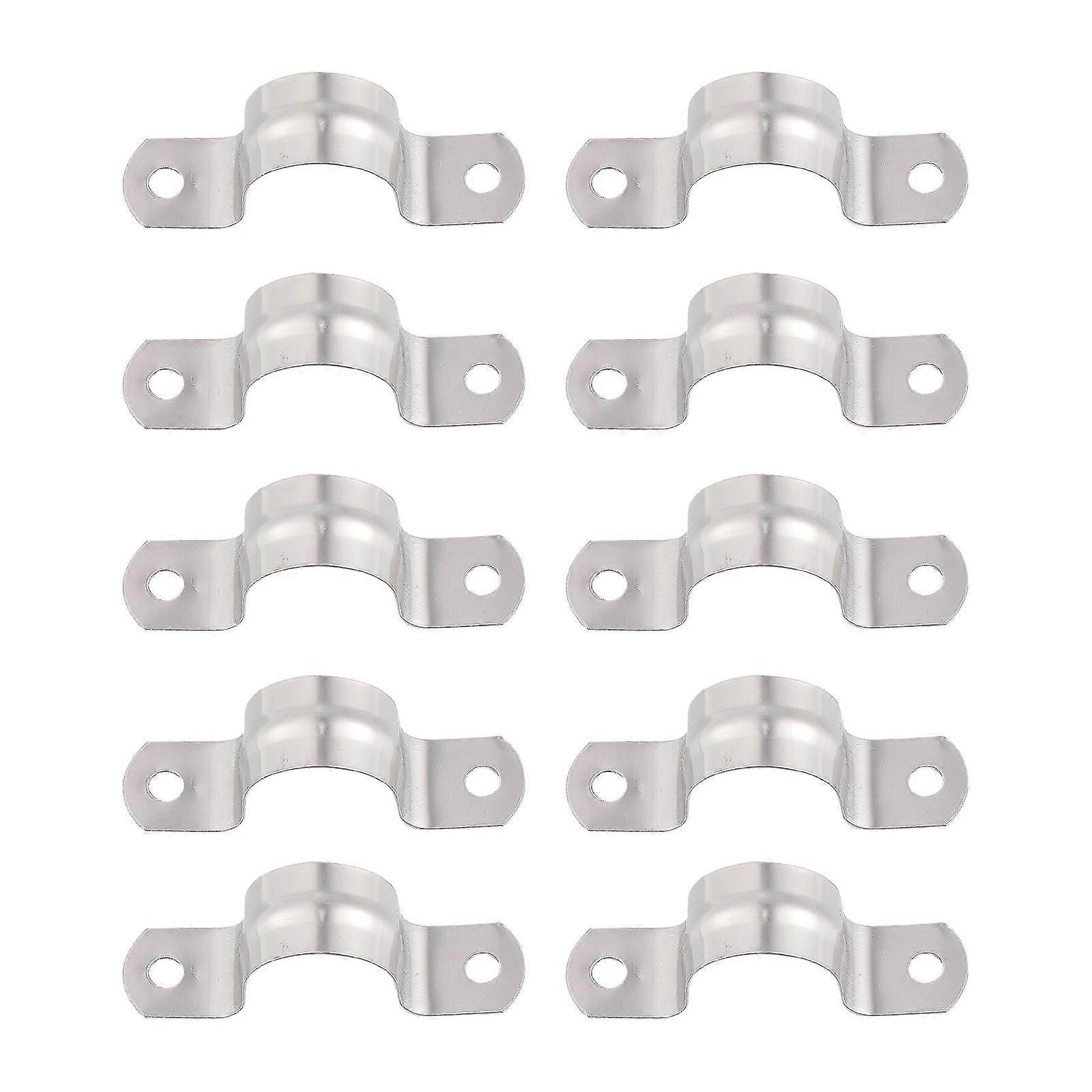 Rigid Pipe Clamp Tube Straps Rust Resistance Plumbing Applications 50Pack