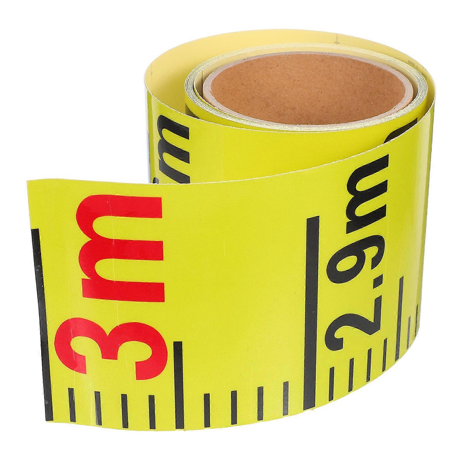 Durable Self Adhesive Water Level Gauge Sticker for Accurate Liquid Measurement in Pools, Tanks, and Industrial Applications