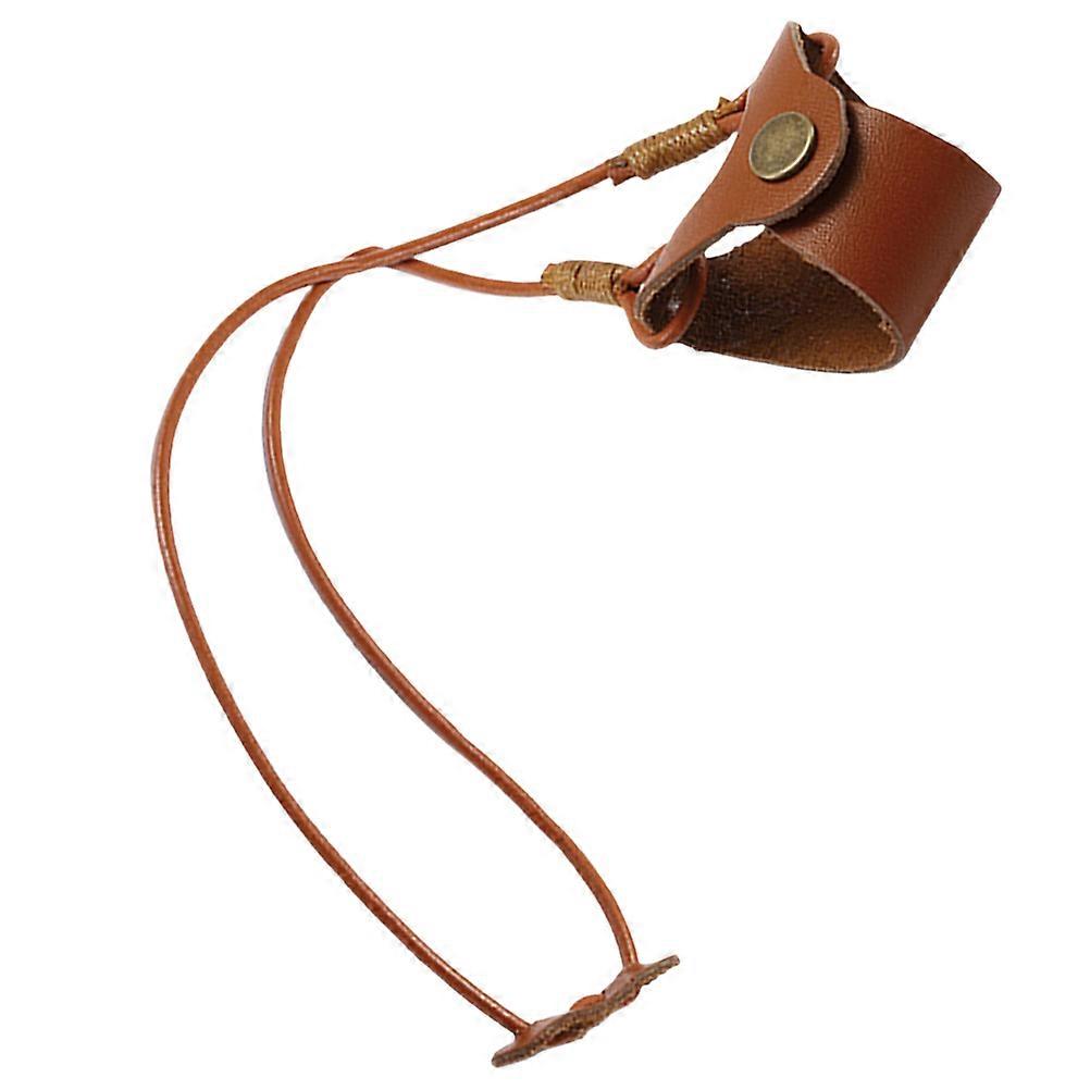 Stylish Durable Brown PU Eyeglass Chain Strap for Women – Multipurpose Button Design Lanyard for Sunglasses, Reading & Daily Eyewear Use