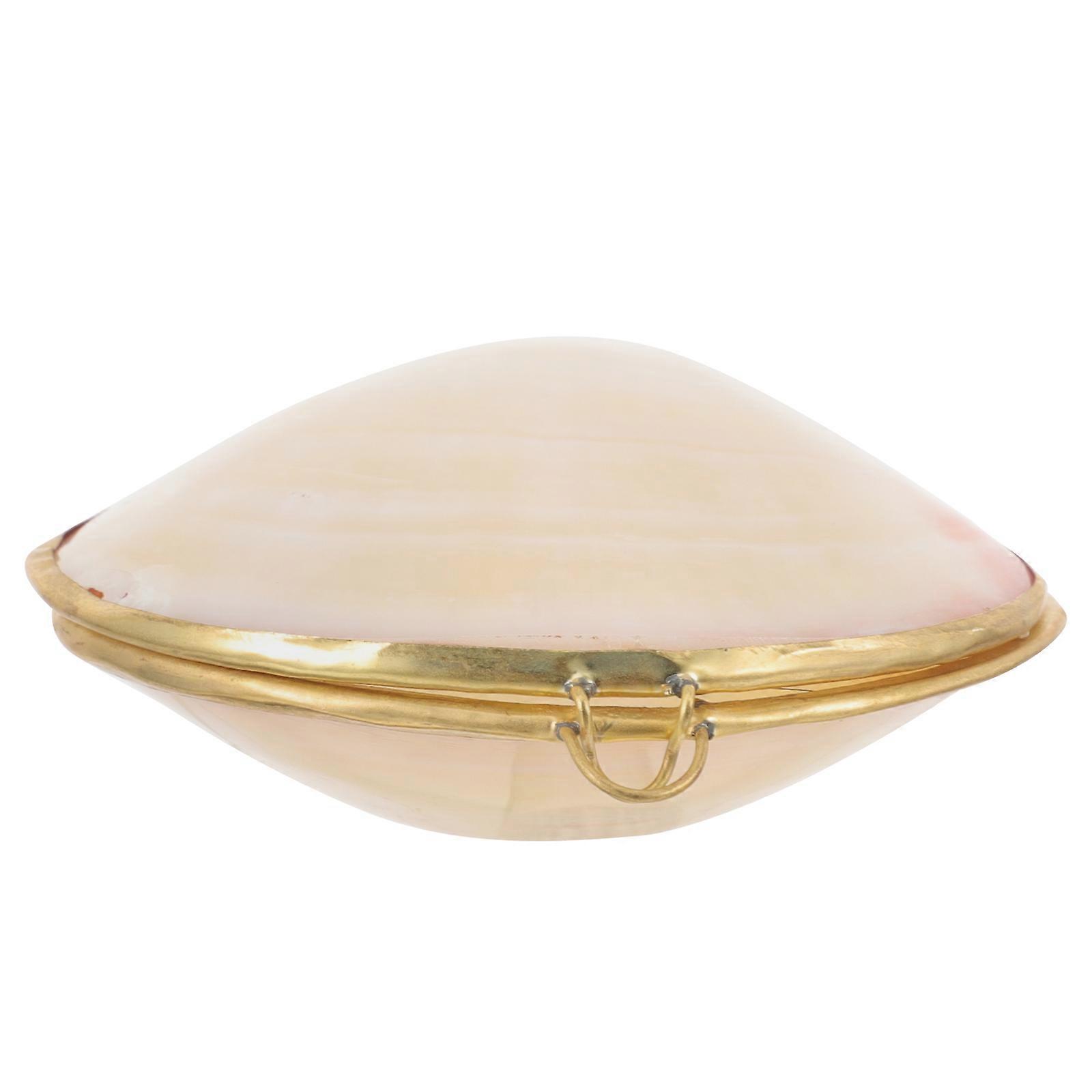 Small Keepsake Box Seashell Box Jewelry Storage present Packaging Home Decoration 8.00X7.0-cn