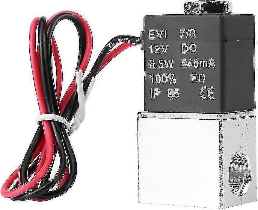 صمام الملف اللولبي 12 فولت 1/4 "2-way Lly مغلق 1.2mpa صمام الملف اللولبي الهوائي ل (12 فولت)