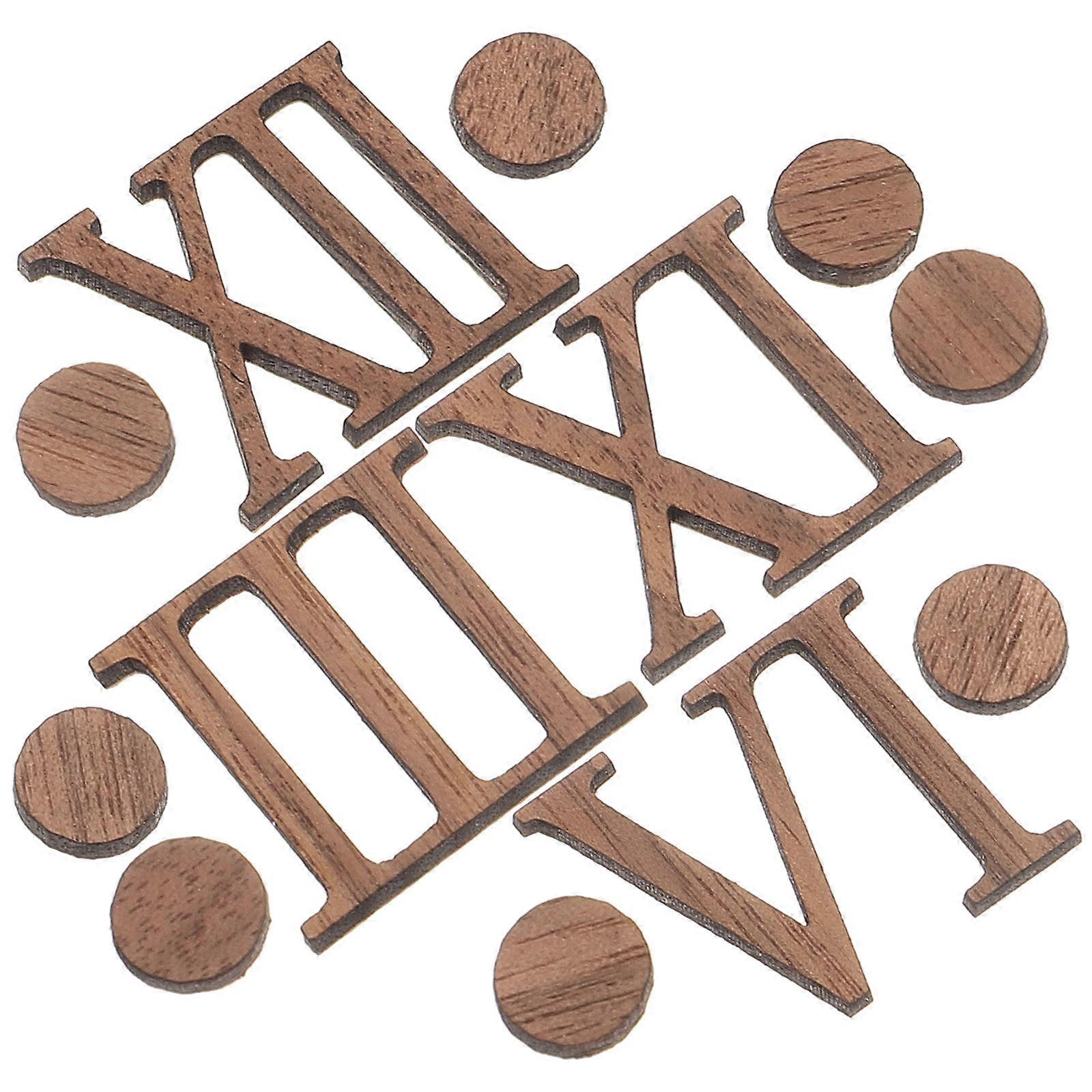 Clock Numbers Roman For Diy Enthusiasts Simple Design 1 Set