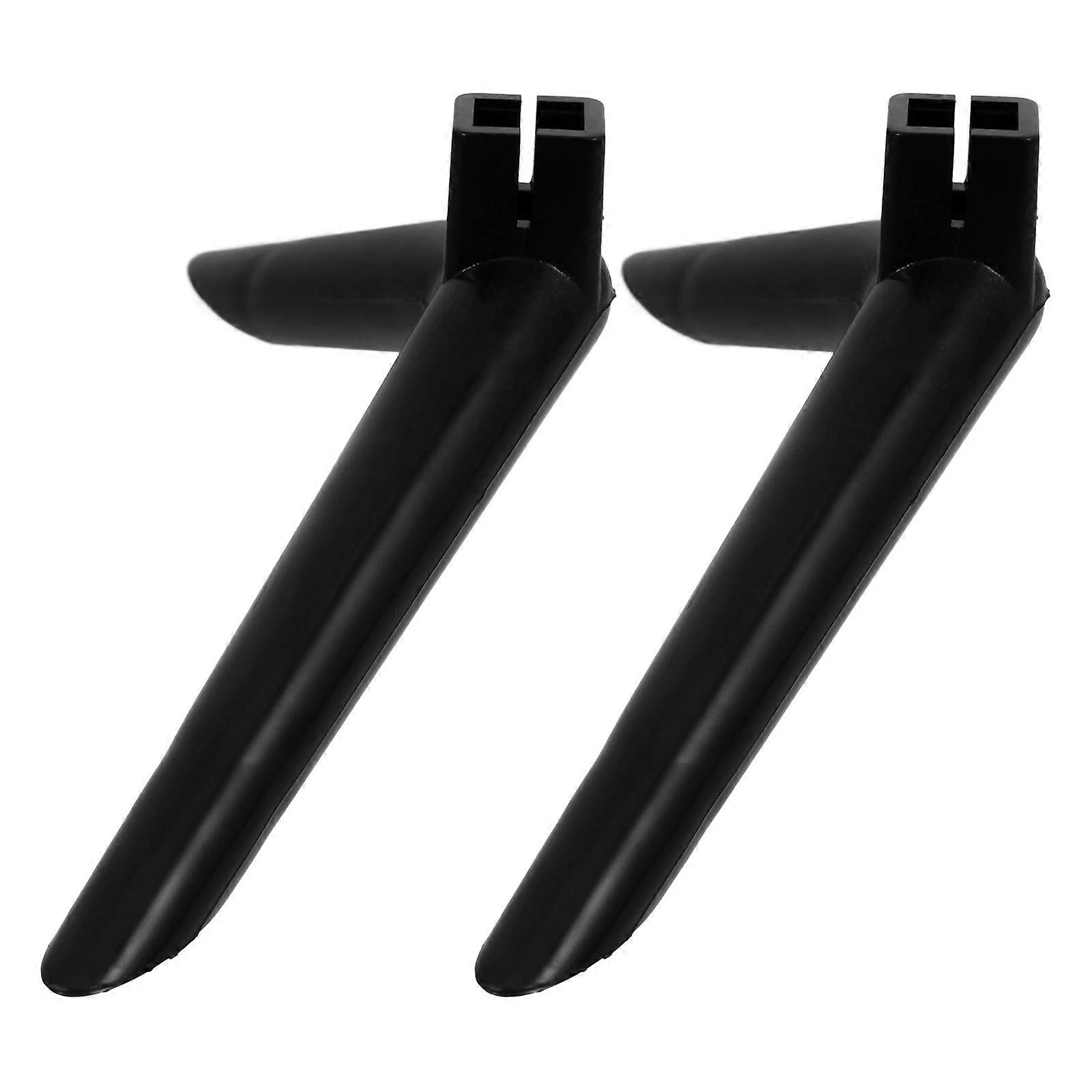 Universal Tv Stand Replacement Base Stability Prevent Tipping For Monitors Sleek Design Simple And Elegant Appearance 1Set