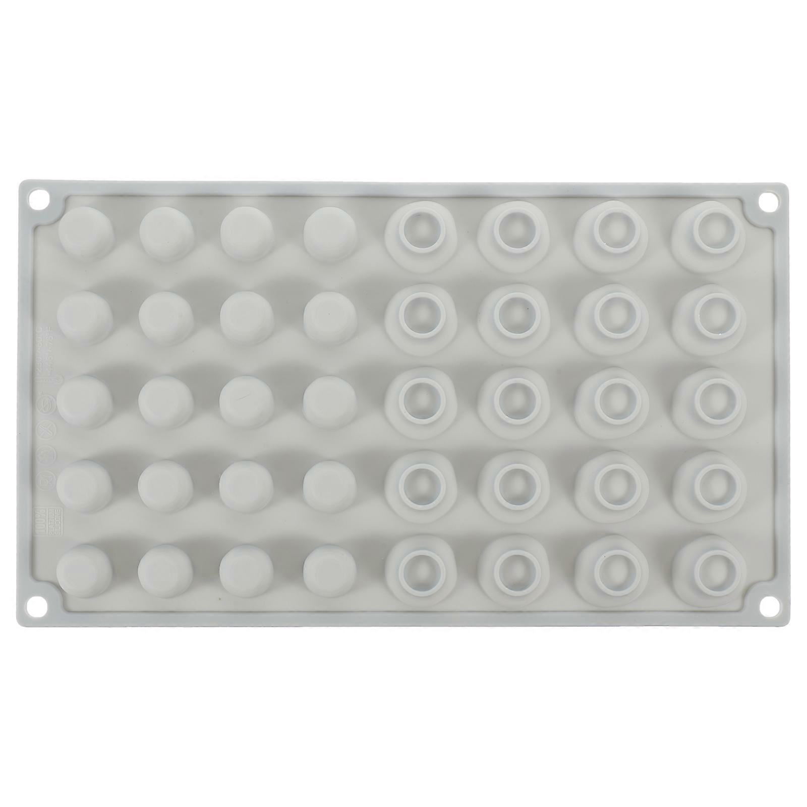 Mushroom Candy Mold Silicone Mold for Baking Grey Flexible Fondant Tool
