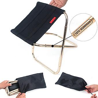 Sgabello Pieghevole Portatile Per Esterno - Leggero, Con Borsa, Per Campeggio E Picnic - Foto 4