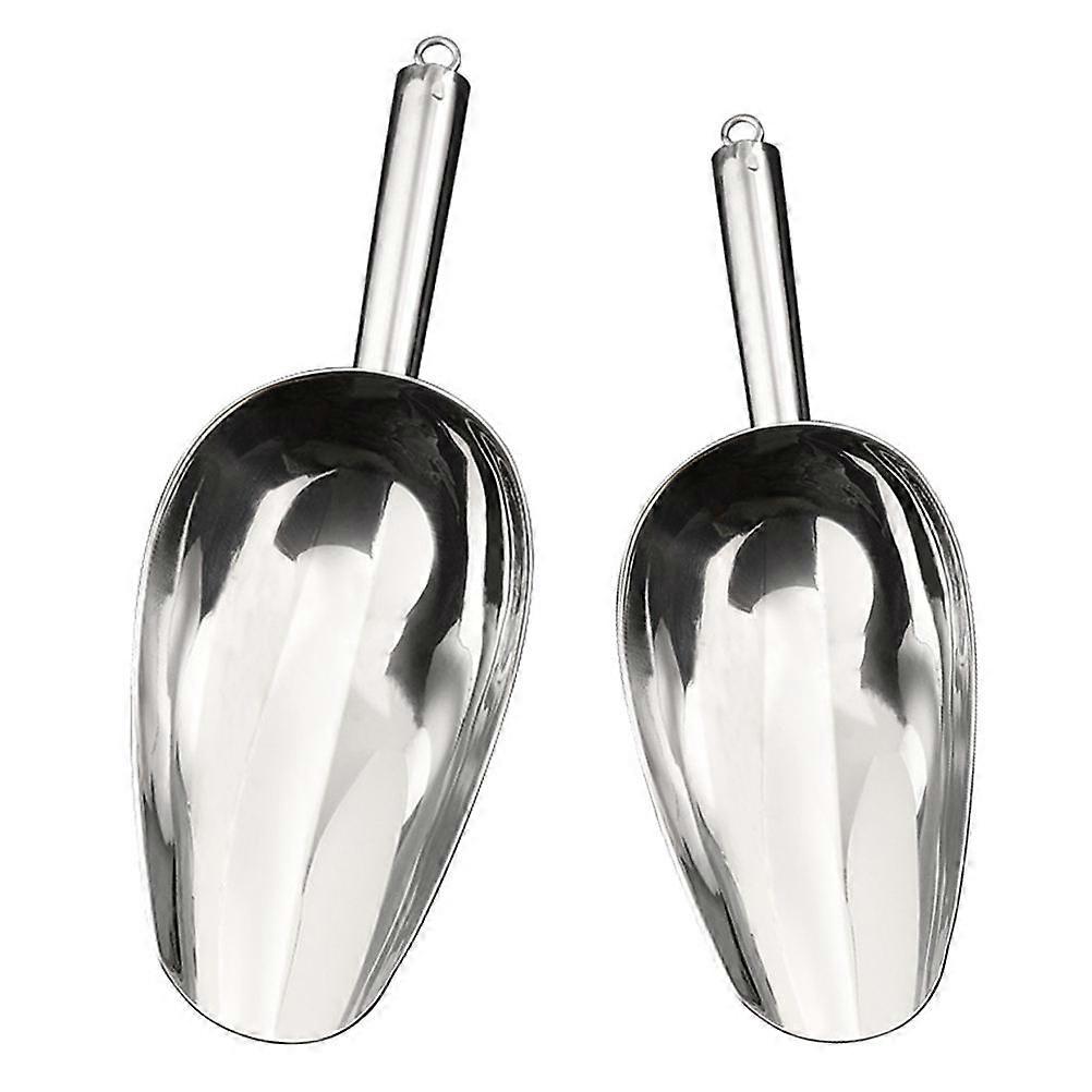 Stainless Steel Pet Food Scoop for Cats & Dogs – Durable, Multifunctional Feeding Tool for Food and Treats