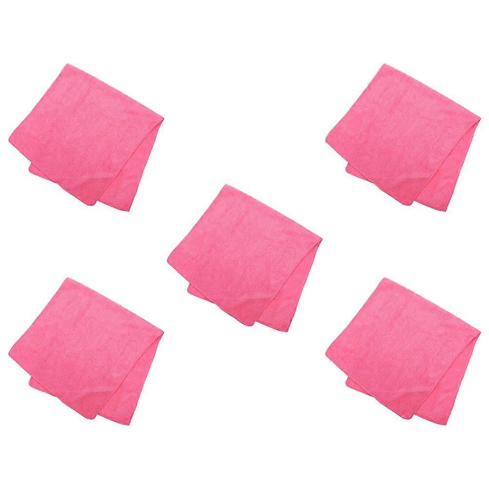 5pcs Washable Blankets for Guinea Pigs Small Animals Reusable Pee Pad Bedding Mat