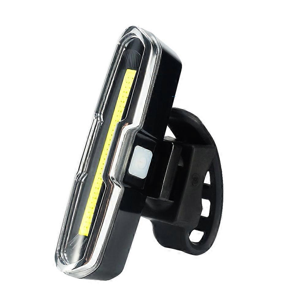 Cycling Tail Light Bike Rear Lights Usb Charging Lithium Battery Rectangular 2Pcs