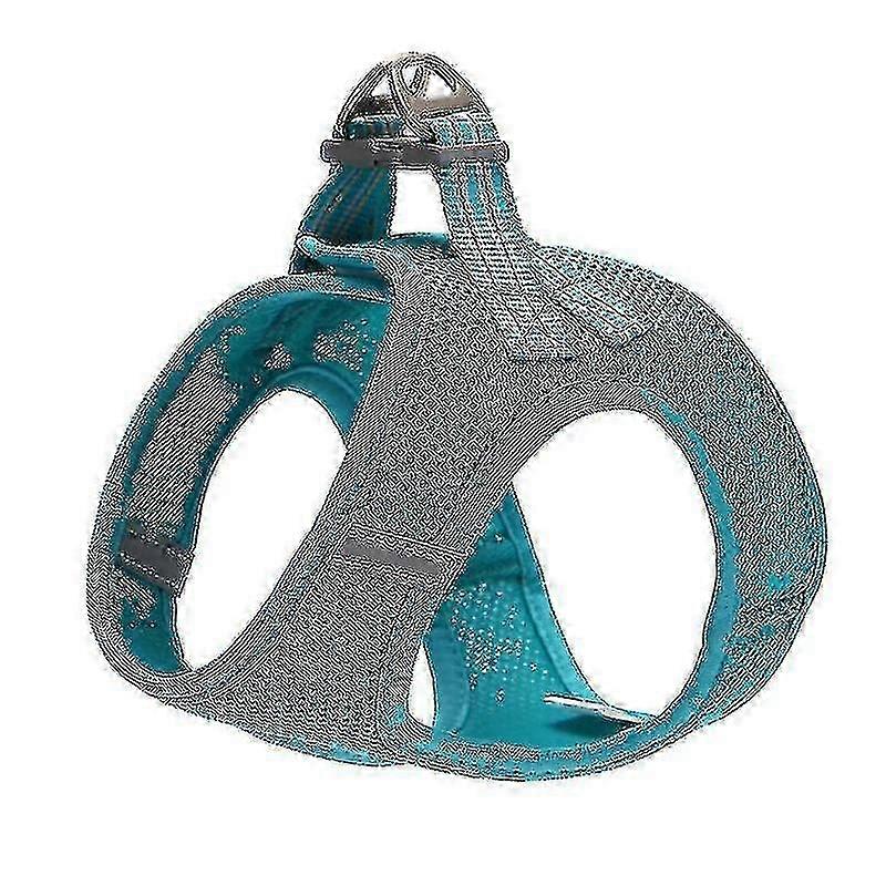 Cat Harness, Adjustable Cat Harness, Reflective Breathable Vest, Cat Leash Harness Green 2025