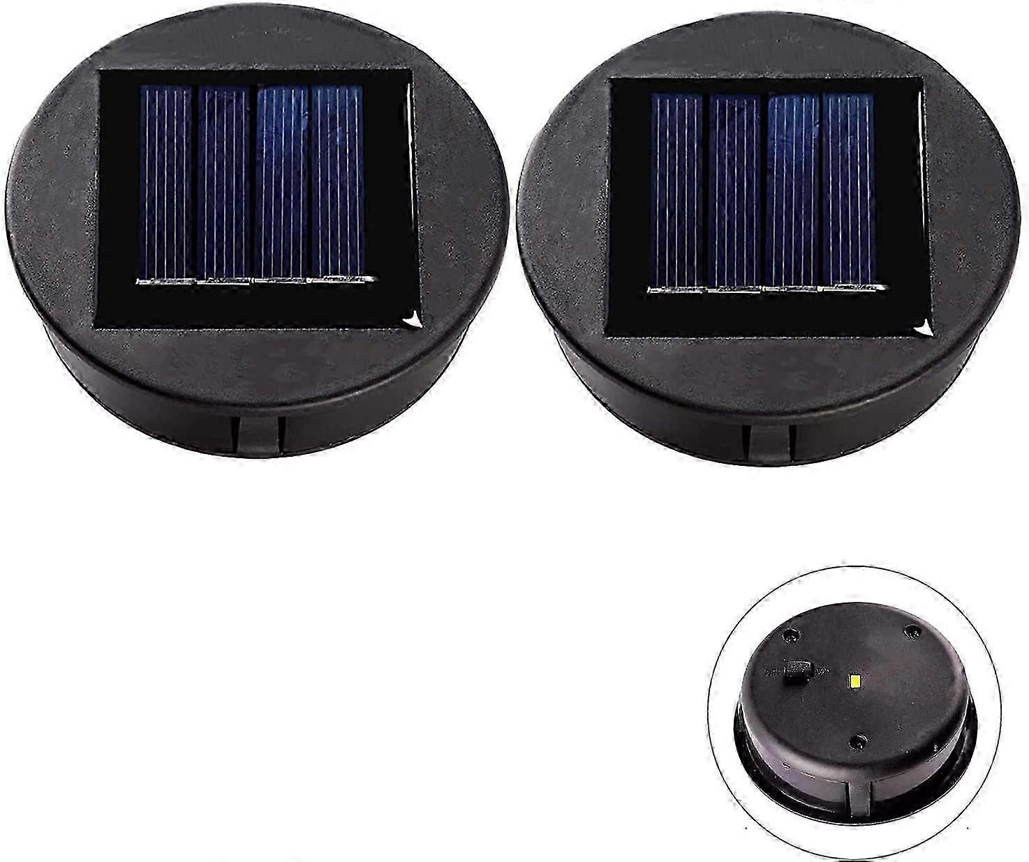 2 Pieces Replacement Solar Light for Lantern - Outdoor Garden Decor
