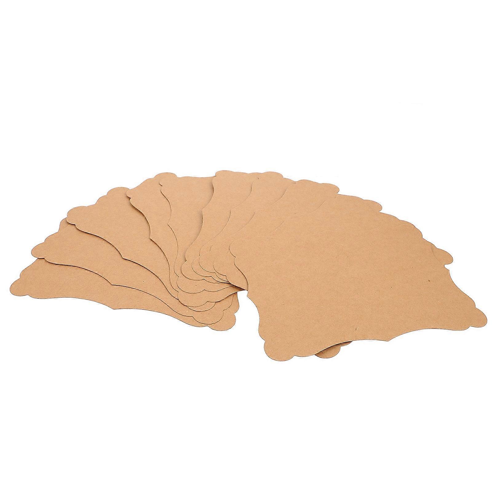Greeting Cards Kraft Paper Writing Convenience 10Pcs