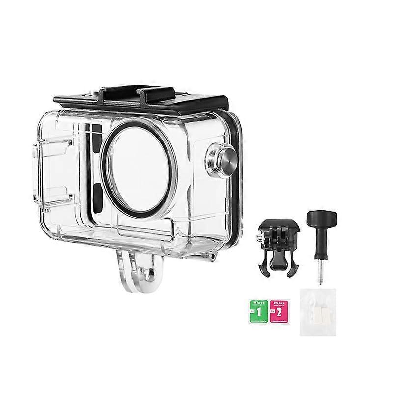 Waterproof Case for DJI Action 5 Pro, Action 4, Action 3 Sports Camera, Underwater Diving Protective Case 40M Depth