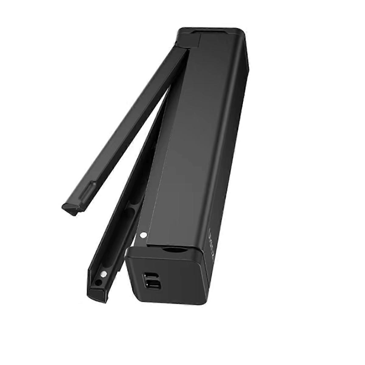 SK-20 Travel Phone Holder Foldable Tripod with Phone Clip & Bottom Clamp for Multi-Angle Desktop Overhead Shot