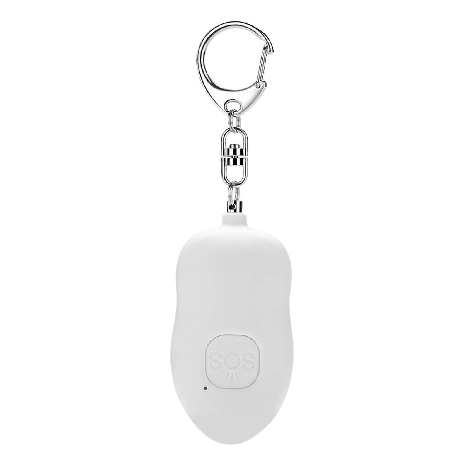 alarm keychain, 130 dB, rechargeable LED flashlight for students.