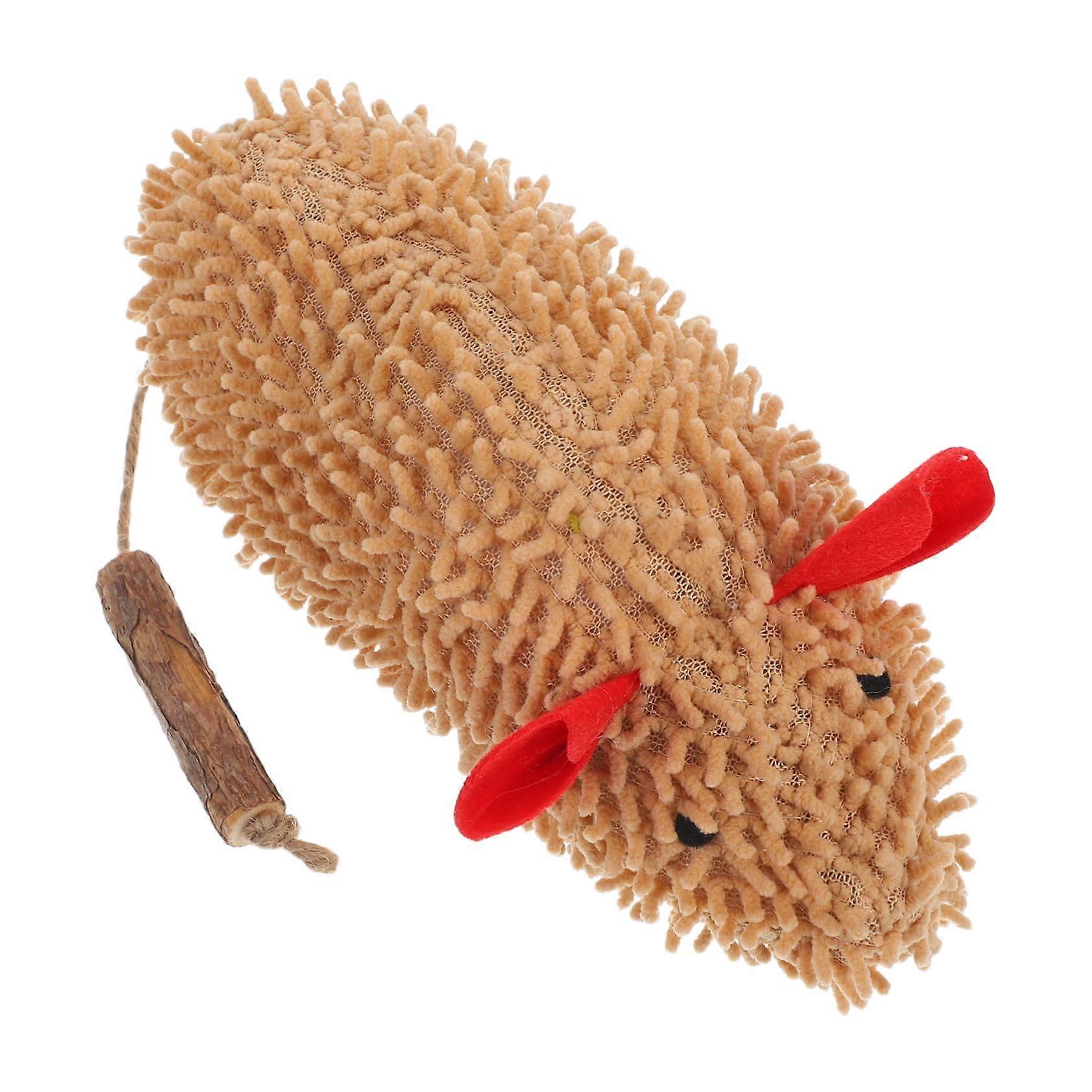 Catnip Cat Interactive Toy for Indoor Cats, Plush Mouse Activity Toy, Soft Mice for Cat Play, Durable Cat Toy