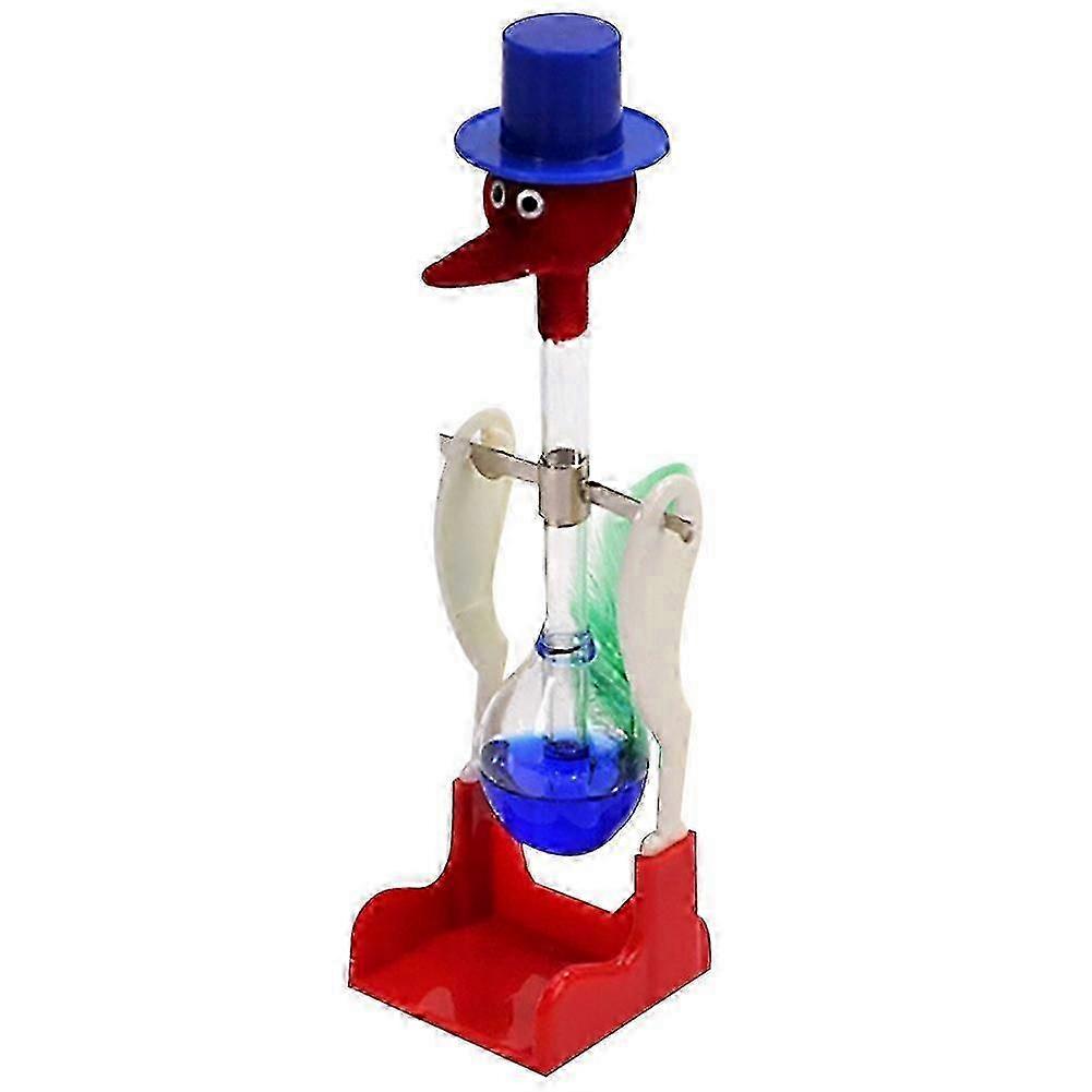 Creative Non-stop Liquid Drinking Glass Lucky Bird Duck Bobbing Magic Prank Toy