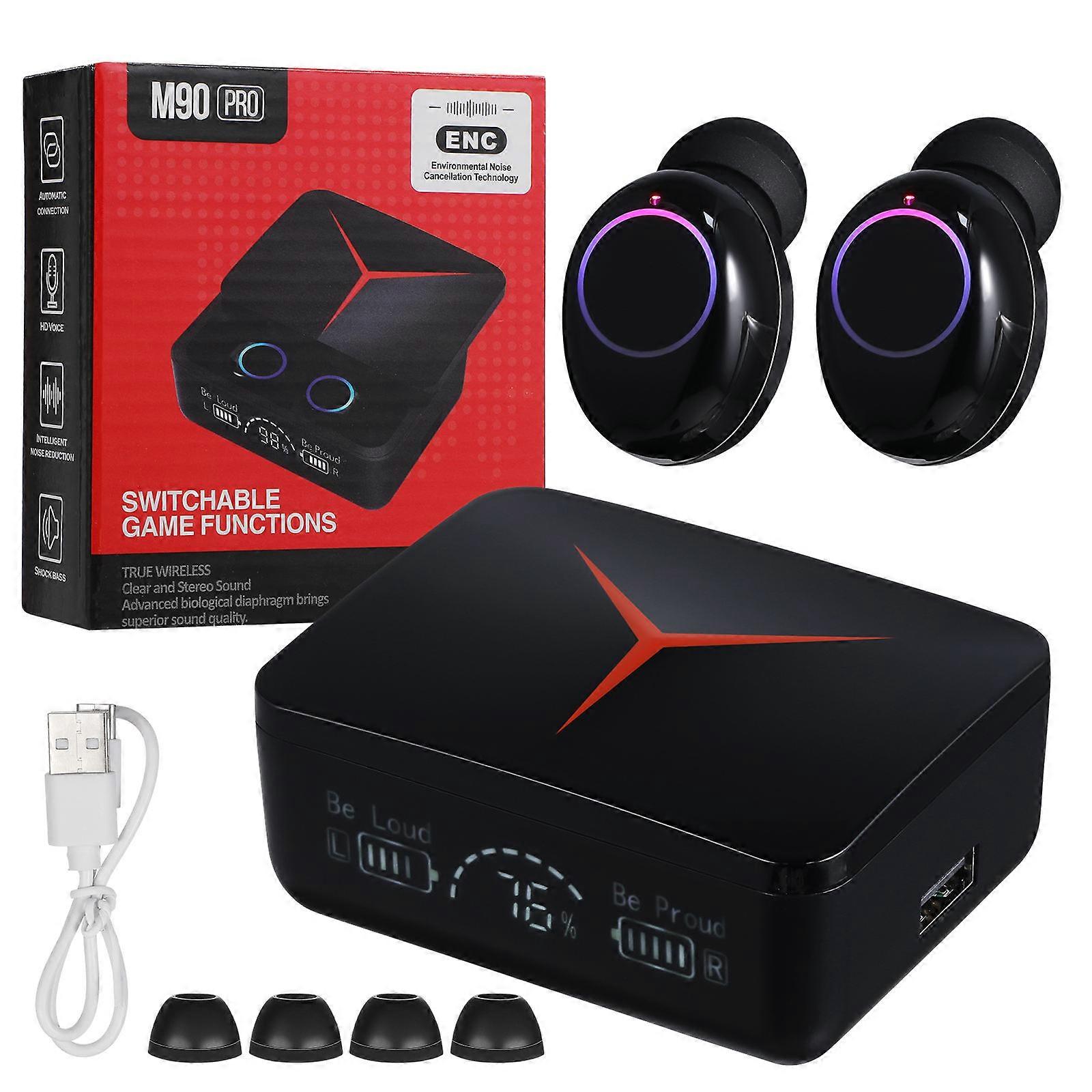 Wireless Earbuds Advanced Noise Cancelling Technology for General Users Black 7.50X5.70X3.00CM 1Pair