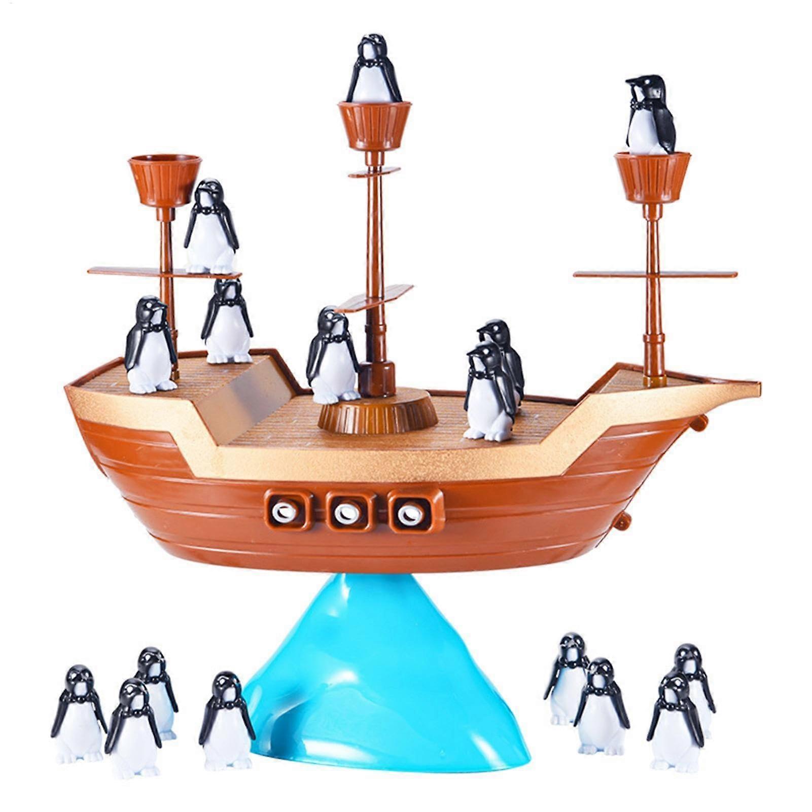 Penguin Balance Pirate Game For Kids Improves Relationship with Friends