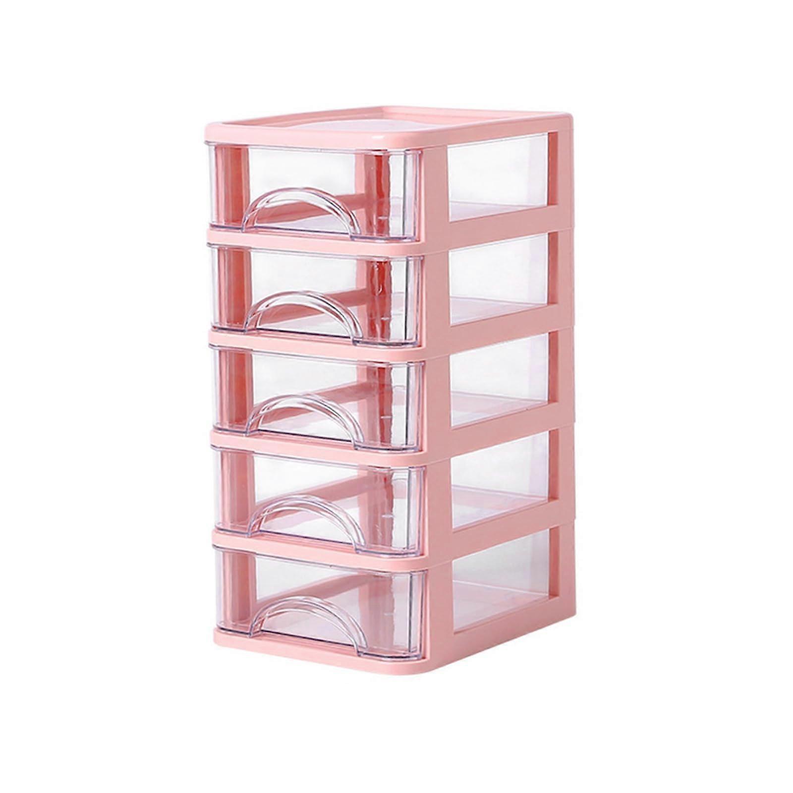 Desktop Storage Box Stackable Small Drawers Organizer for Stationery and Office Supplies