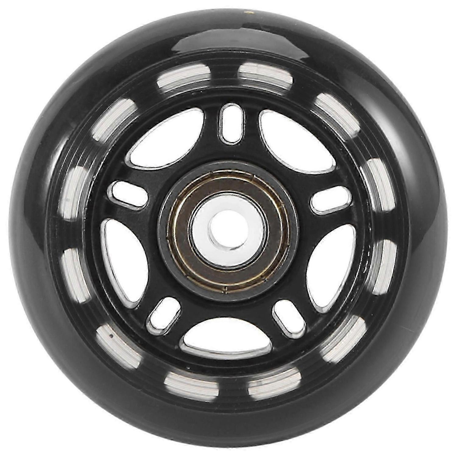 8 Pack Inline Skate Wheels Beginner's Replacement Wheel with Bearings Wheels 70mm bs