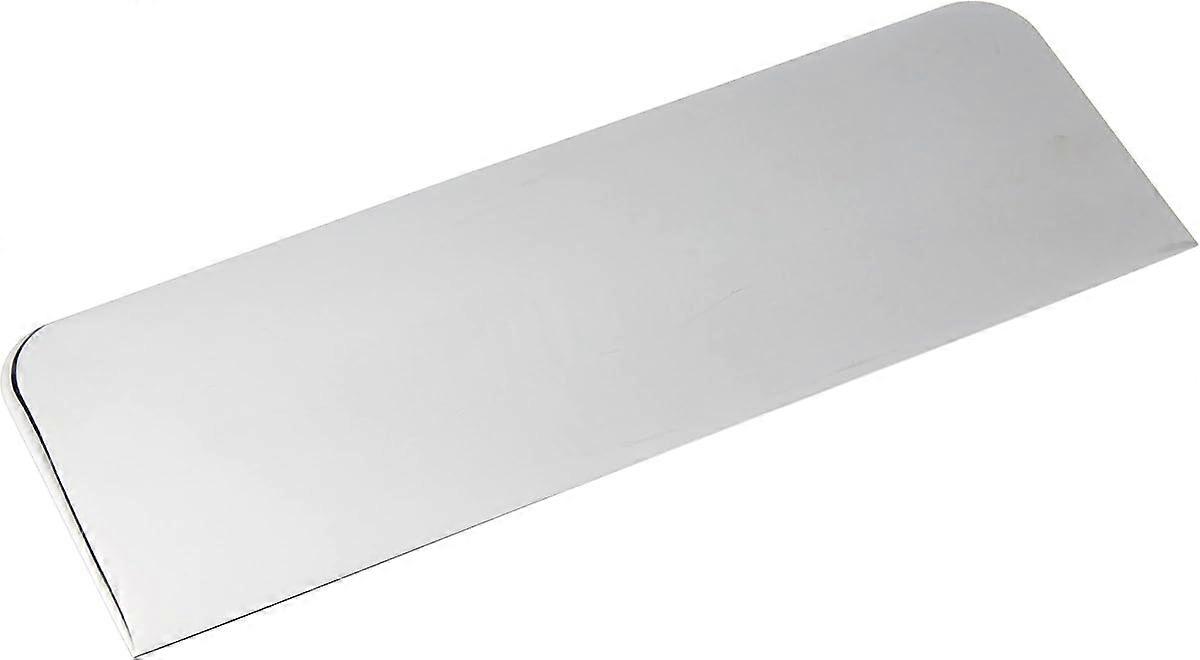 1 stainless steel cake scraper, extra high