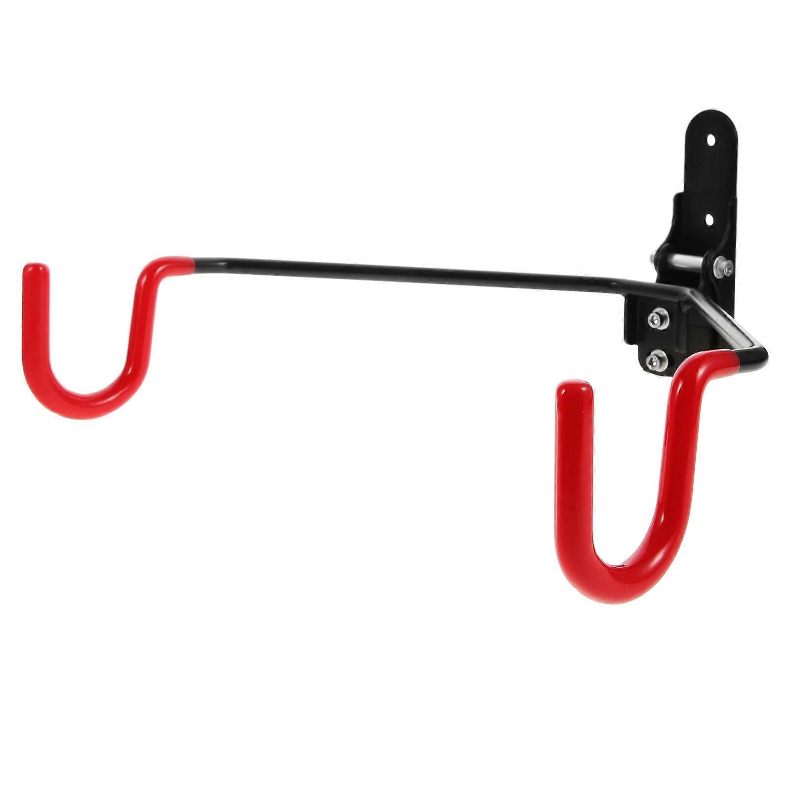 Space Saving Wall Mounted Bicycle Storage Hanger for Garage, Living Room, and Shed – Durable Manganese Design with Grip for Parking and Pedal Wall
