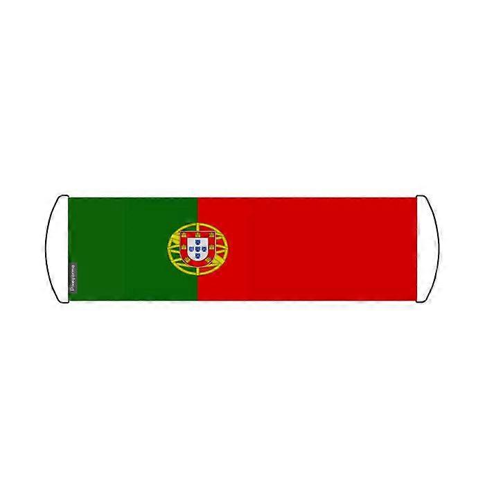Scrolling Banner – Flag of Portugal – 24 x 70 cm – Polyester – Hand Flag
