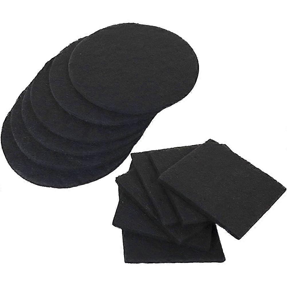 Compost Bin Odor Filters Replacement for Kitchen Use Round Shape 16x16cm 12Pcs