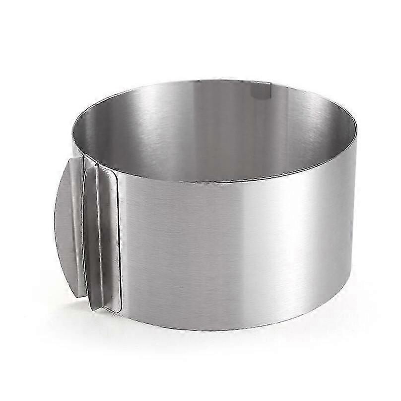 Adjustable Stainless Steel Cake Ring - Perfect for Baking Round Cakes & Pastry Molds for Baking Enthusiasts