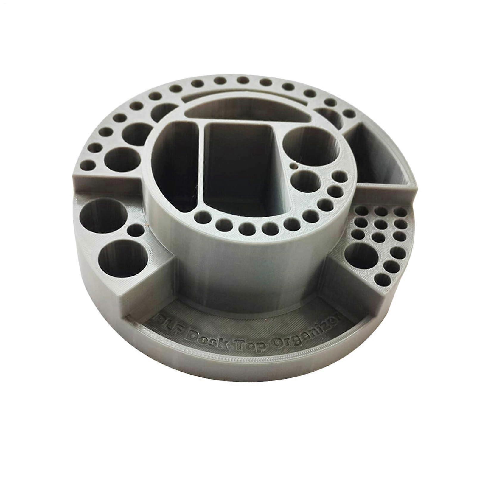 Fly Tying Tool Holder - Angler Round Organizer With Bait Compartment And Dense Hook Storage For Beginners And Adults