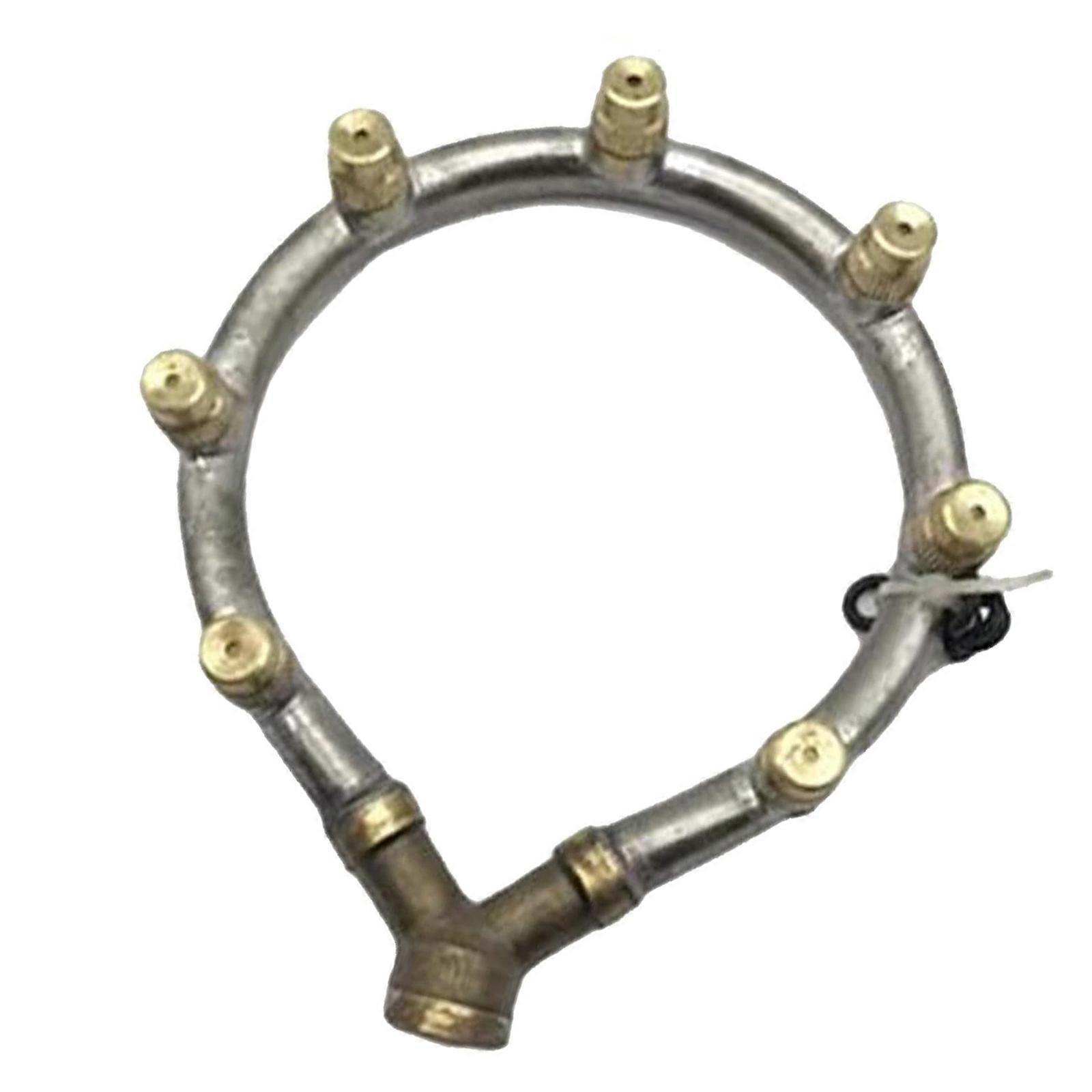 Wide Range Irrigation Sprayer With 7 Rotating Nozzles 360 Degree Adjustable Pattern Fit for Effective Garden Maintenance Multicolor