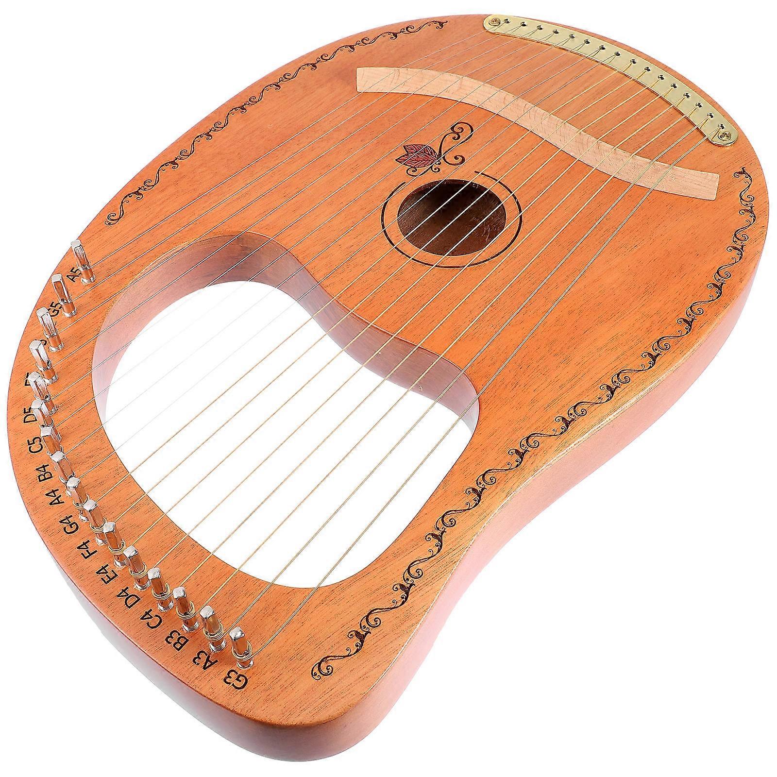 Portable String Lyre Harp – Durable Musical Instrument for Beginners and Music Lovers