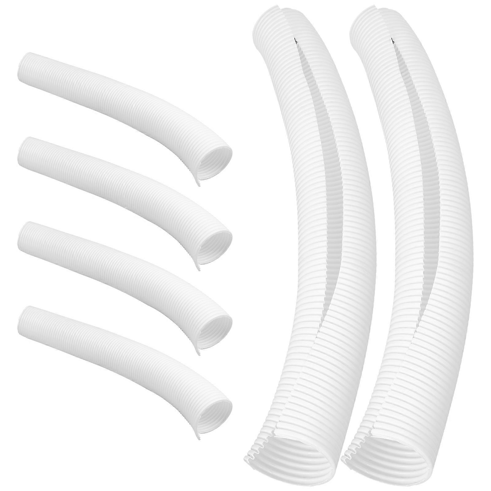 White Tree Wrap for Winter Protection Made of PP Material Lightweight and Reliable for Use Surrounding Trees 6pcs