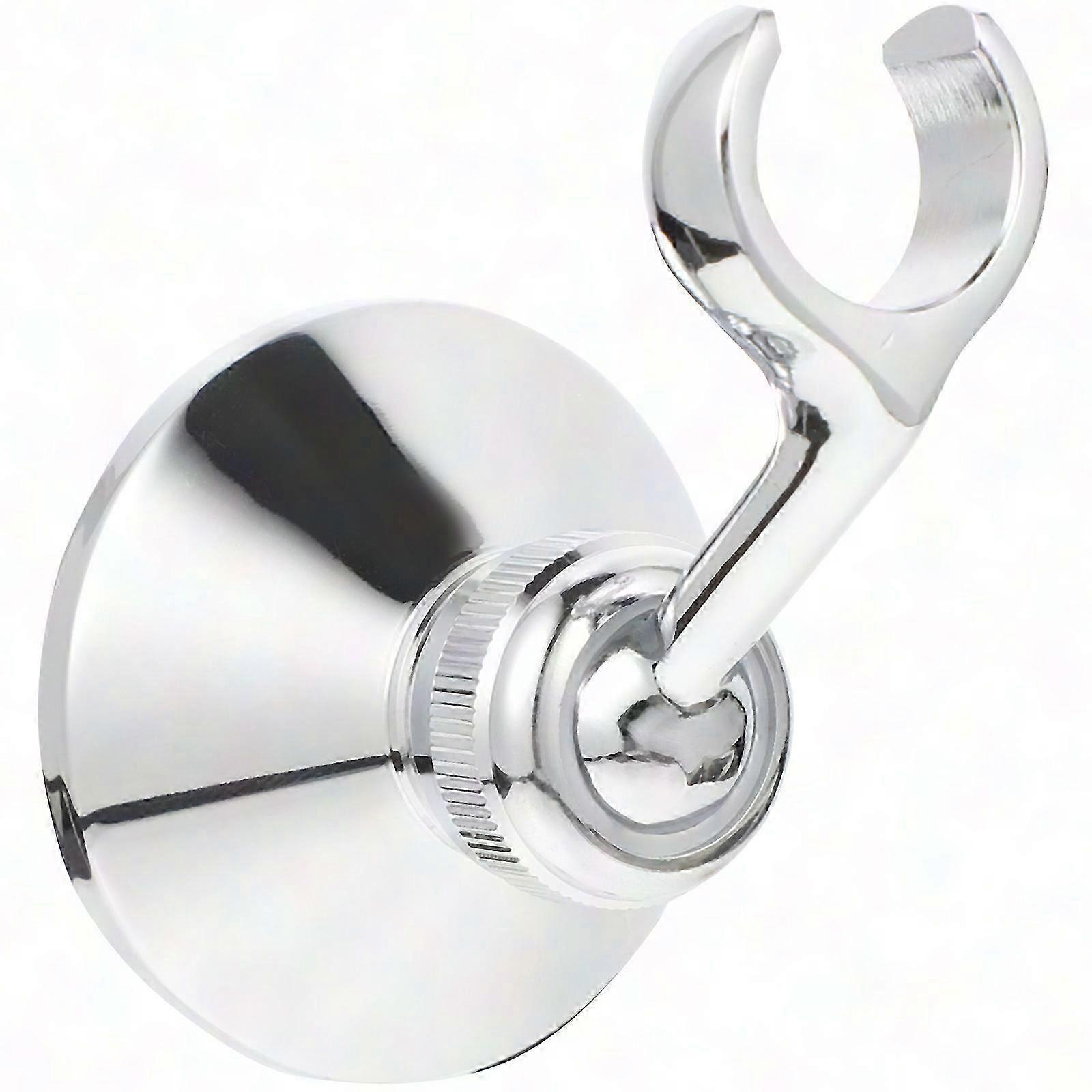 Rotating Metal Shower Head Holder Adjustable Wall Mount Rack for Bathroom