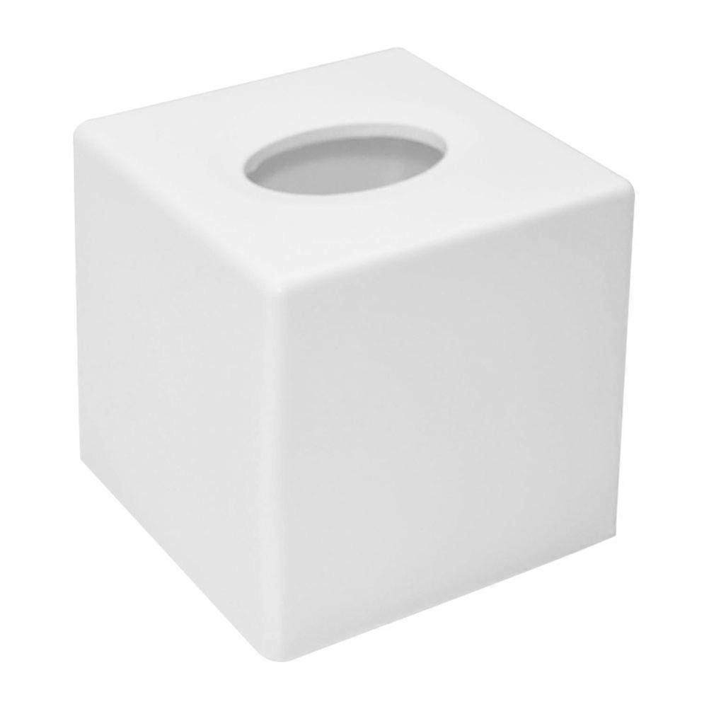 Black Plastic Tissue Box Holder for Home with Large Capacity and Simple Design Perfect to Decorate