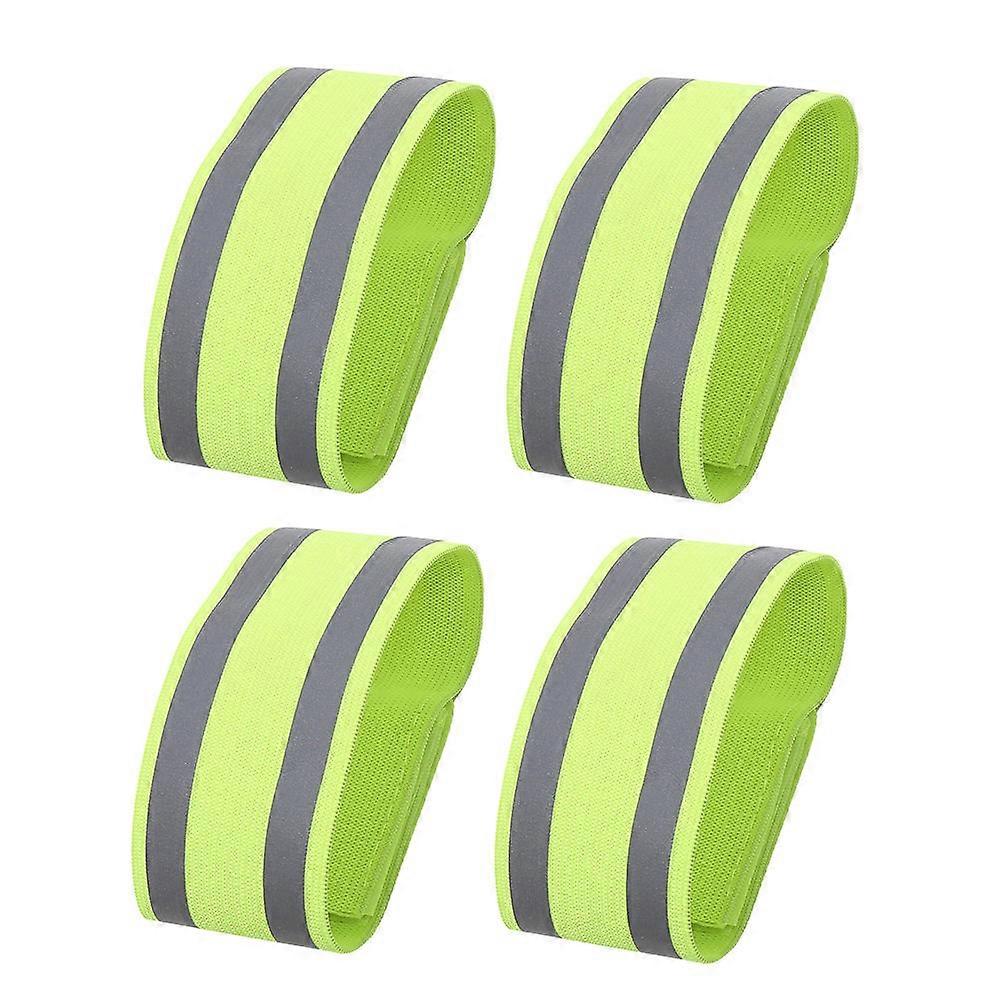Running Reflective Bands Outdoor Reflective Armlet For Adults 4Pcs