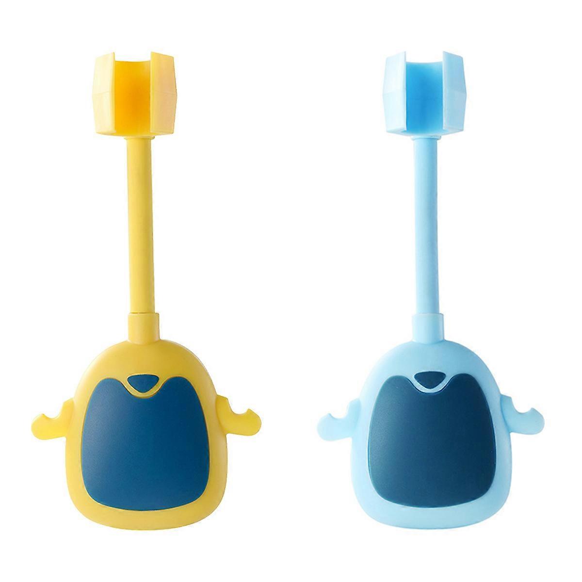 2pcs Shower Head Holder Plastic Shower Base for Bathroom Sprinkler Support