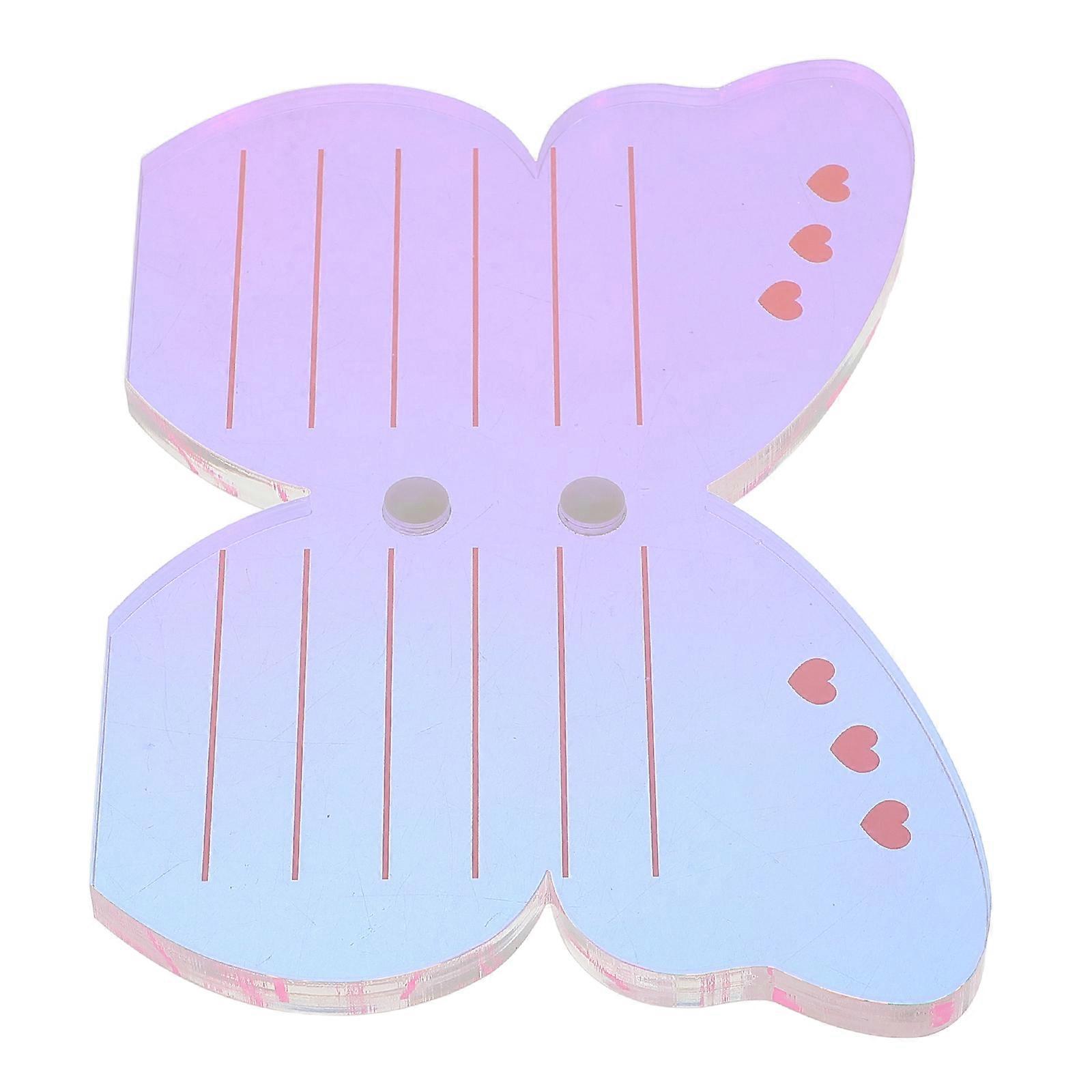 Butterfly Shaped Lash Extension Palette with Magnetic Suction for Easy Handling and Stylish Organization