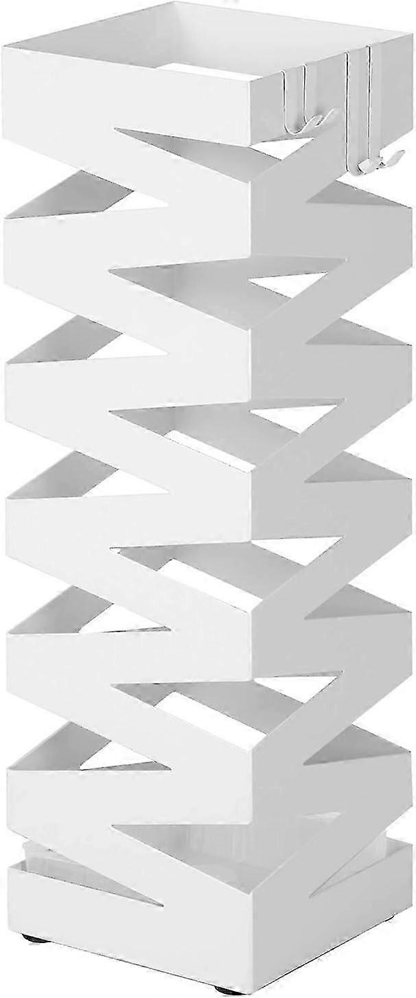 Umbrella Stand, Rust Resistant Metal, Waterproof Drip Tray