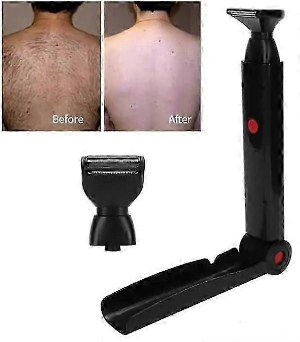 USB-ladattava takaparranajokone - taitettava ja kannettava hoitotyökalu miehille