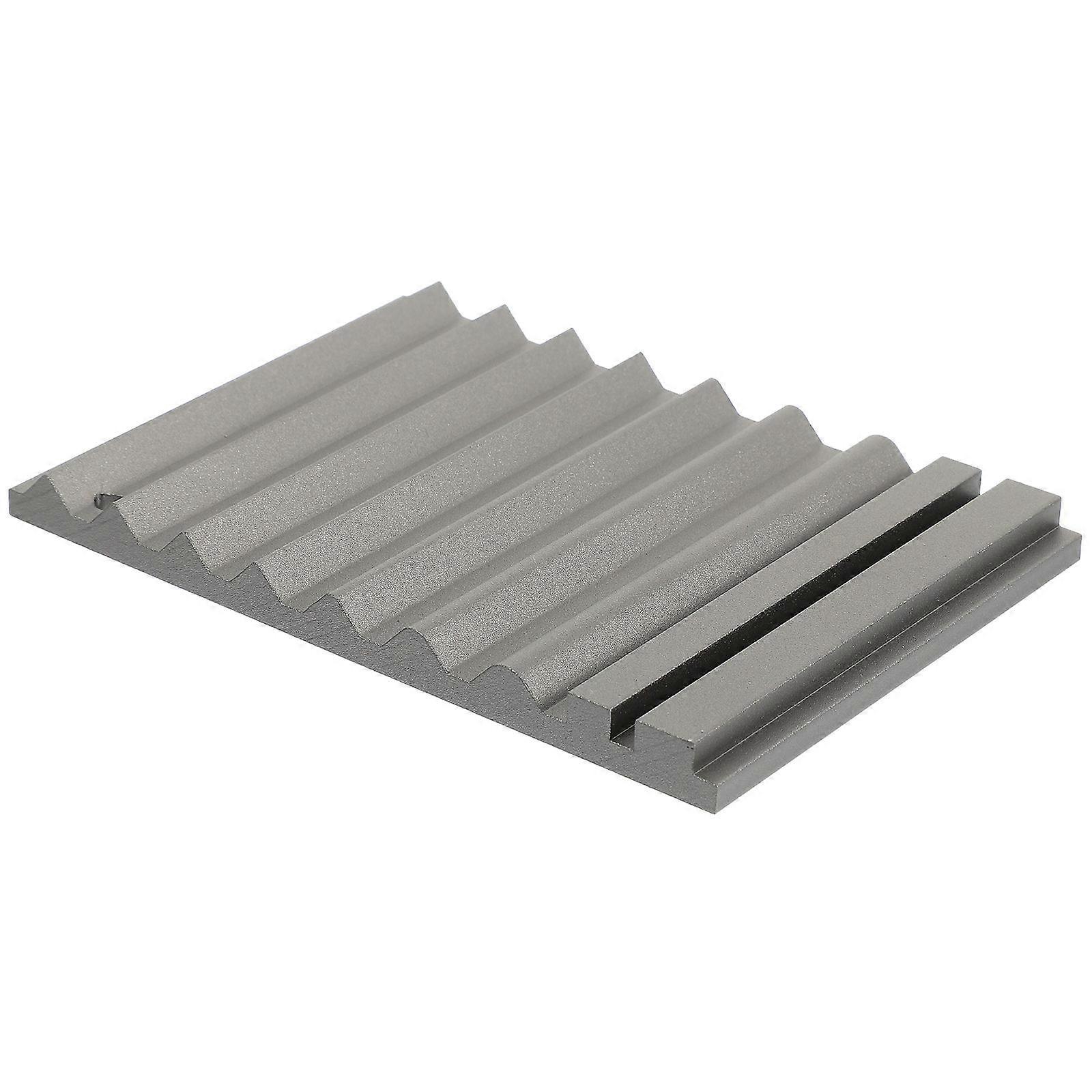 Aluminum Alloy Edge Beveler Sharpener for Decor Silver Multifunctional Tool