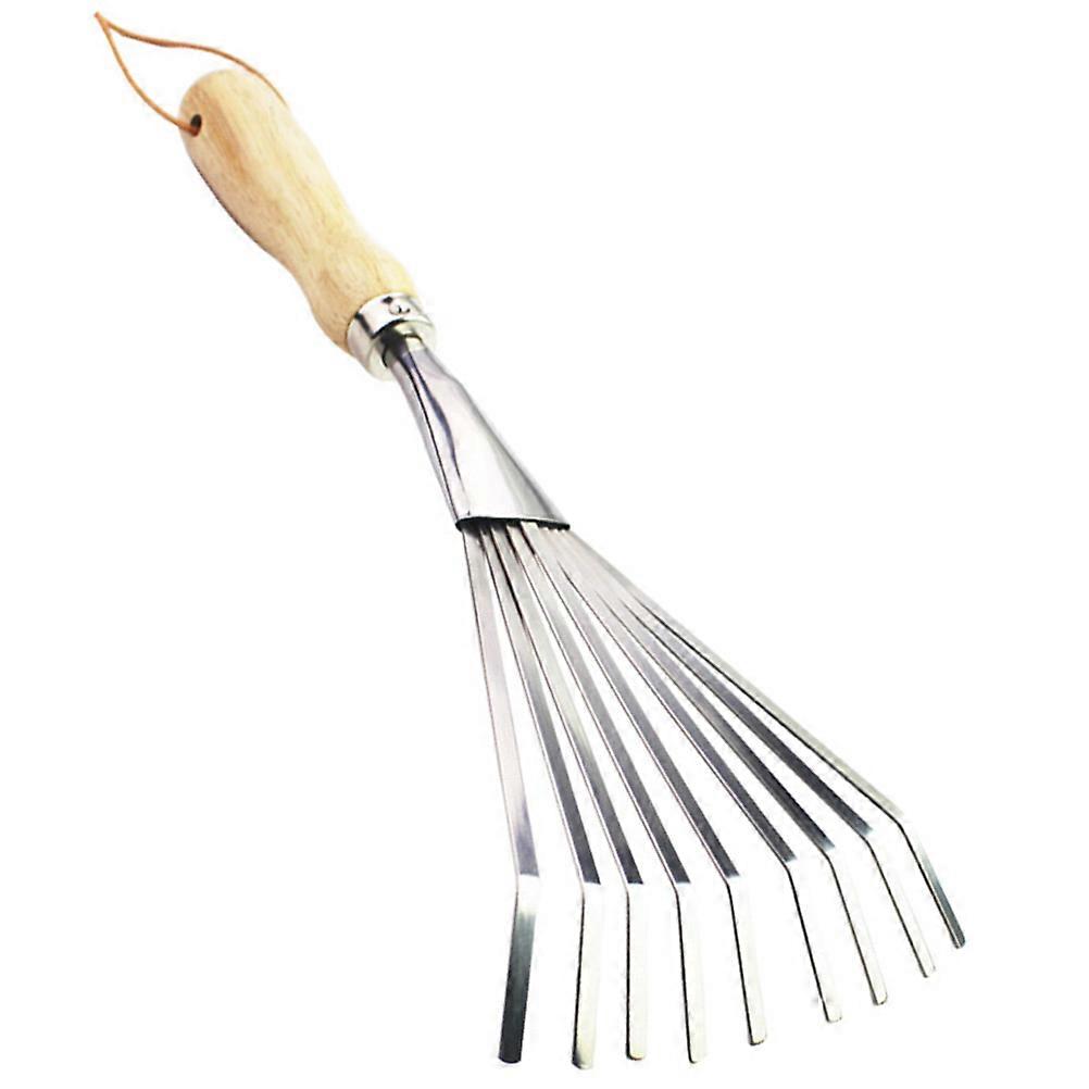 Garden Hand Rake for Plant Use Made of Synthetic Material Small Lightweight Portable